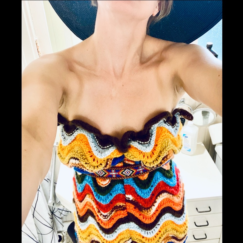 VINTAGE Knit Dress - Sz = M